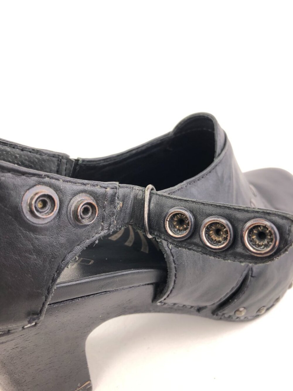 Dansko Ryder Black Full-Grain Leather Studded Clogs EUR 40 - Picture 14 of 15